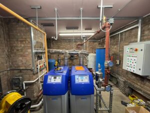 Industrial Boiler Plant Room BMS System