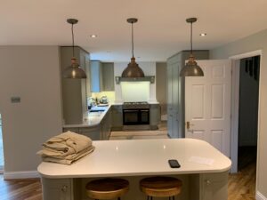 Domestic Home Kitchen lighting and power installation